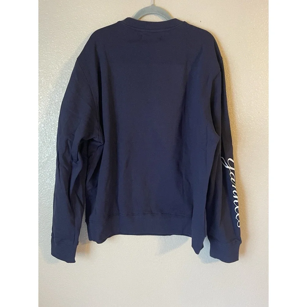 Men's 3XL NWT New‎ York Yankees Pro Standard Classic Crewneck Sweatshirt Navy